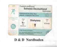 Ticket / Eintrittskarte   1974