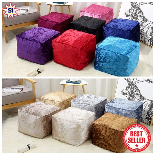 Crushed velvet sitzsack - velvet,
