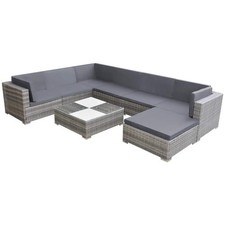 Garten Lounge Set mit Auflagen