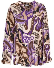 Long-Bluse CV-Satin | hajo JOY OF LIFE