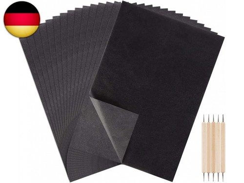 120 blatt schwarzes carbon - 120,