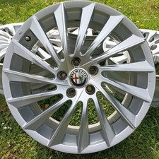 156093273 4×ORIGINAL ALUFELGEN ALFA ROMEO GIULETTA 7.5×18 Zoll ET41 156094667  