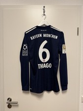 FC Bayern München Trikot Thiago „Matchworn“ Matchprepared Jersey 2017/2018