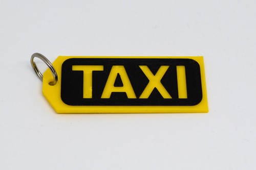 Schlüsselanhänger taxi - schlüsselanhänger,