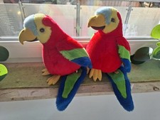 Papagei Stofftier (Förster) 25.cm  Bunt