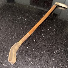 Schöne antike Reitpeitsche Ledergerte mit Hirschgeweihgriff