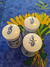 Zwiebelmuster Salz und Pfeffer Streuer