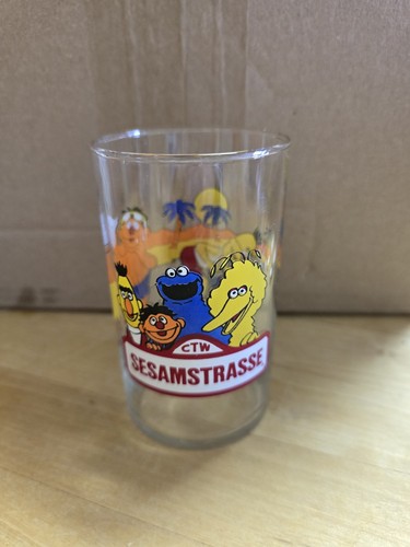 Sesamstraße trinkglas ernie - trinkglas,