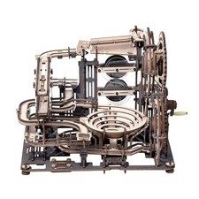 ROKR Kugelbahn Bausatz Murmeln holzbausatz 3D Holzpuzzle für Kinder und