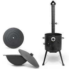 Feuerofen Ø 36 cm 2 mm Stahl