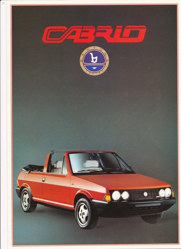Fiat bertone cabrio - fiat,