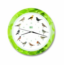 KOOKOO Wanduhr Singvögel