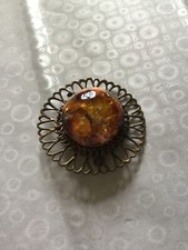 Antike Brosche Glaspaste