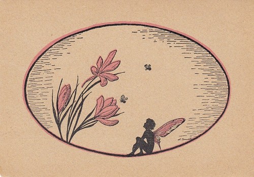 Silhouette ein elflein und - ein,