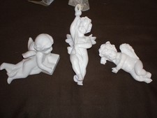 3  Engel  Figuren Putte Deko