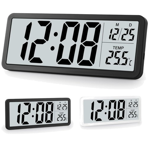 Digitale wanduhr - digitale,