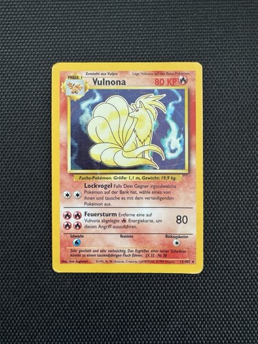 Pokemon karte vulnona holo - pokemon,