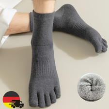 Warm-Han Frottee-Zehensocken