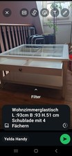 Glastisch für Wohnzimmer