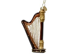 Christbaumschmuck Glas Harfe Weihnachtskugeln Musik Weihnachtsschmuck Instrument