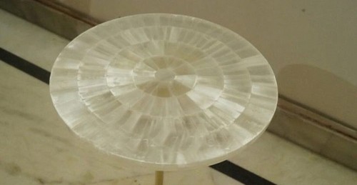 Selenit stein table - 21, top