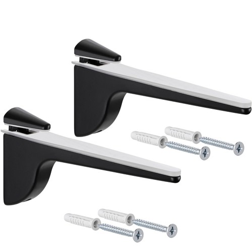 Glas regal bodenträger - 2x,