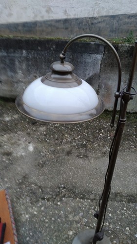 Vintage stehlampe bronziert - ,
