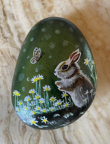 Handbemalter stein geschenk - handbemalter,