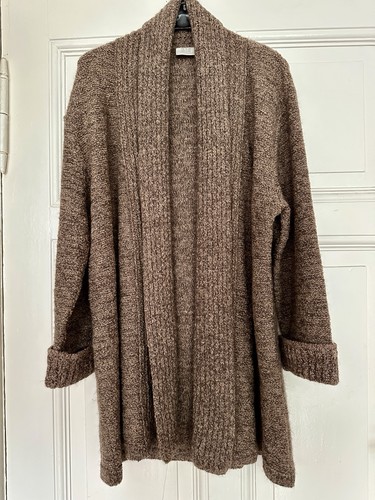Offene strickjacke braun 84 - offene, 84%
