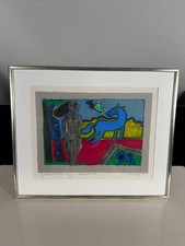 Corneille Farblithografie