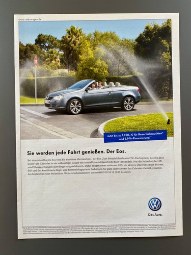Das auto volkswagen eos - vw,