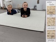 Steffensmeier Handweb Teppich Korinth - Gesunder Wollteppich - Beste Schurwolle