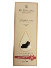 SELENACARE Waschbare Binde Extra-Long Night Multi-Pack 3x Damen 25ml
