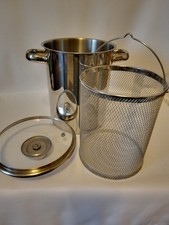 4 L Edelstahl Spargel- &