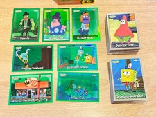 2025 Topps Chrome Spongebob - 77x Karten Lot inkl. 7x Kelp Green