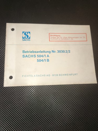 Sachs 504 1b - sachs,