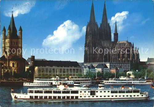 Motorschiffe koeln rheinufer - motorschiffe,