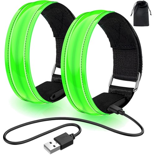 Led leuchtarmband 2er - led, set,