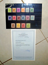 Posthornsatz postfrisch mit Attest!