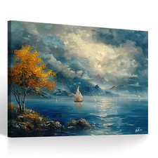 Leinwand Bild Meer Landschaft