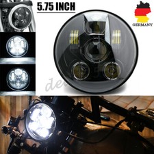 E-Geprüft 5-3/4 5.75''LED Haupt Scheinwerfer Hi/Lo Projektor Für Harley Motorrad