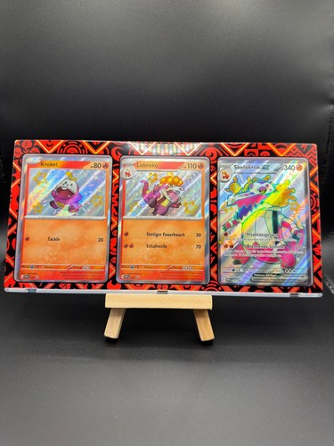 Pokémon karte krokel lokroko - krokel,