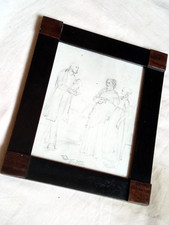 Biedermeierrahmen aufgesetzte