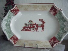 Villeroy & Boch My Winter Platte Sevierplatte Schale Kuchenplatte Teller 40x25 c