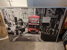 Ikea Wandbild London Bus, Größe 1,40 m auf 1,00 m