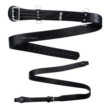 Sam Browne Gürtel schwarz