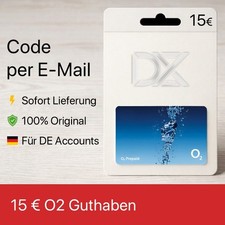 O2 - 15€ Euro Gutschein