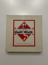 Monopoly Quadratische DM Version original Vintage 1936 Parker Brettspiel Spiel