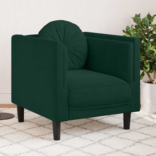Vidaxl sessel mit kissen - sessel,