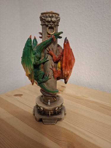 Drachenkerzenständer gothic - drachenkerzenständer,,